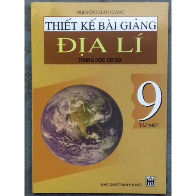 Sách - Thiết kế bài giảng Địa Lí 9 Tập 1