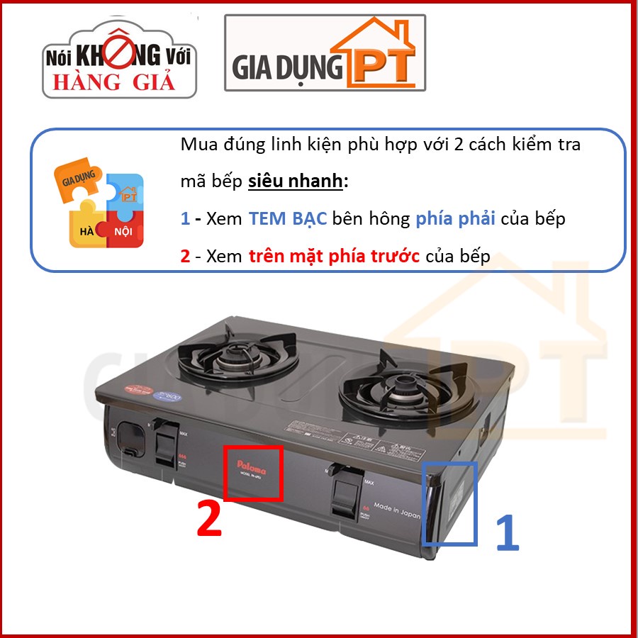 IC đánh điện bếp ga Paloma PA-6PEJ linh kiện chính hãng nhập khẩu từ Nhật Bản