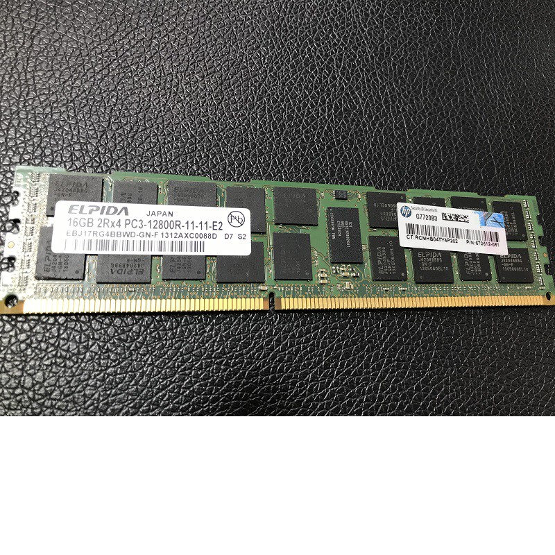 Ram Server DDR3 16GB ECC REG bus 1600 và một số loại khác, hàng zin tháo máy chính hãng, bảo hành 1 năm