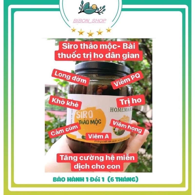 Siro thảo mộc cho cả gia đình homemade