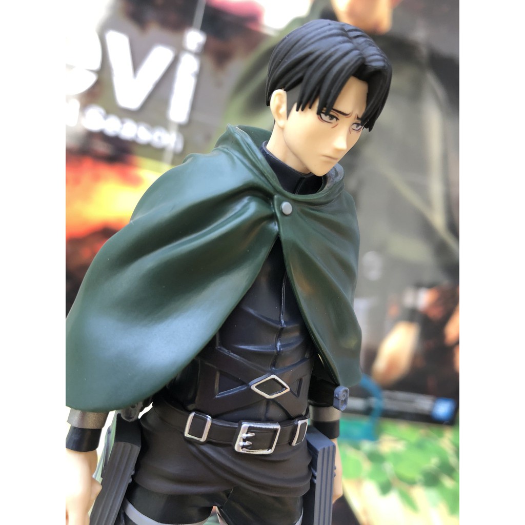 Mô hình chính hãng LEVI - Anime ATTACK ON TITAN  - hãng BANPRESTO