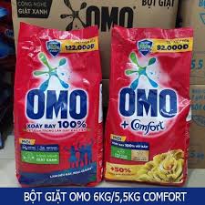 Bột giặt Omo 5,5kg-6kg