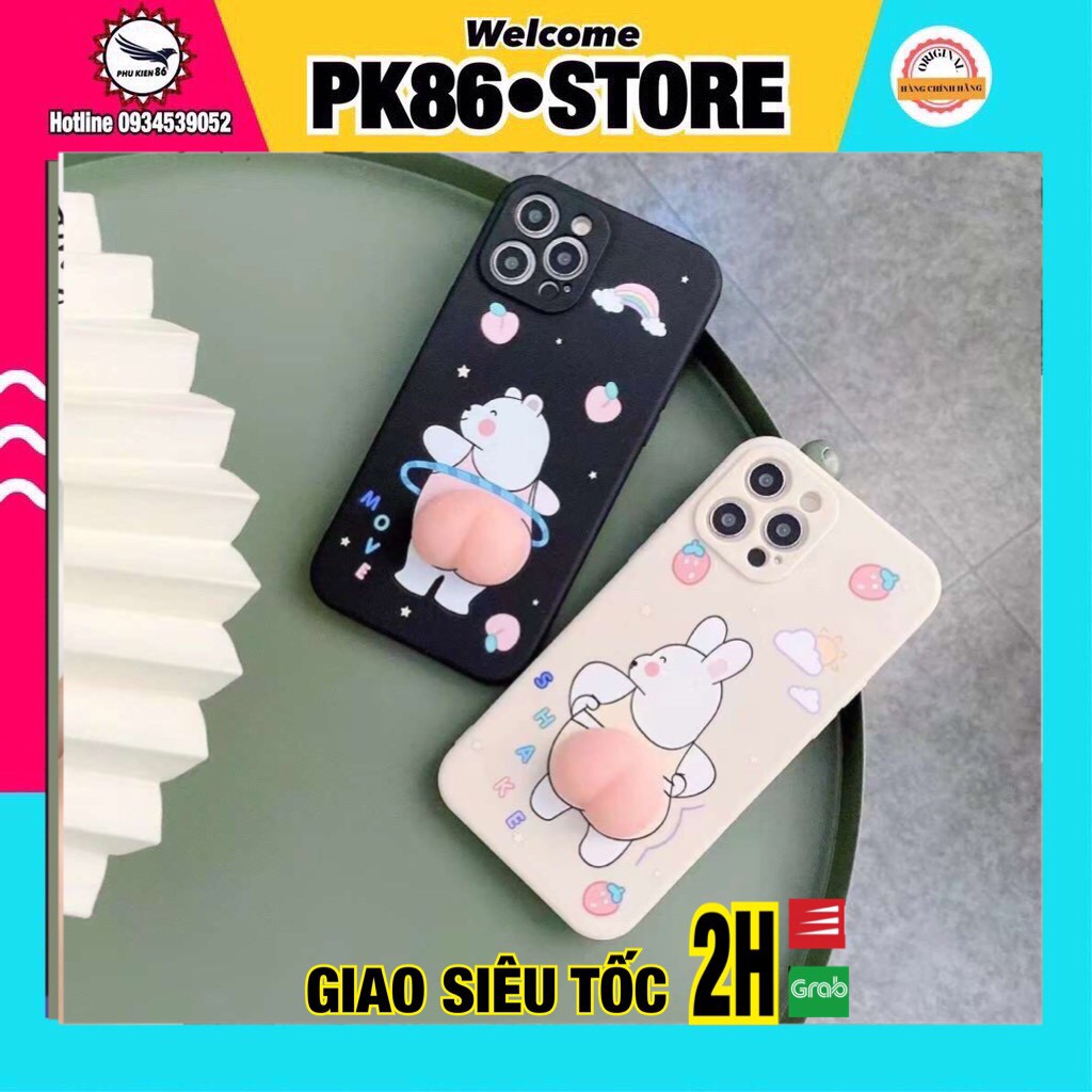 Ốp điện thoại lưng dẻo iphone dán đào nỗi silicone ip7/8/7plus/xs/xsmax/11/11promax/12pro/12promax