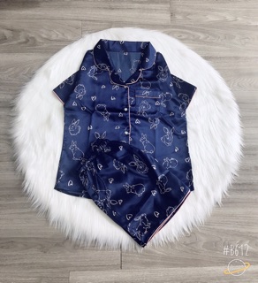 Pizama bộ ngủ lụa cao cấp