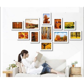 Khung ảnh treo tường khung ảnh trang trí mùa thu BINBIN KA58