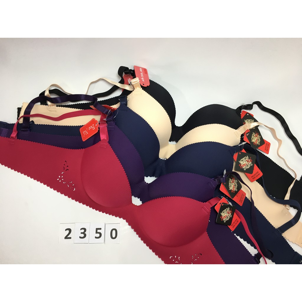 Áo Ngực Su BeeNa Không Gọng Bàn Tay (Hàng Thái) thông hơi MS2350