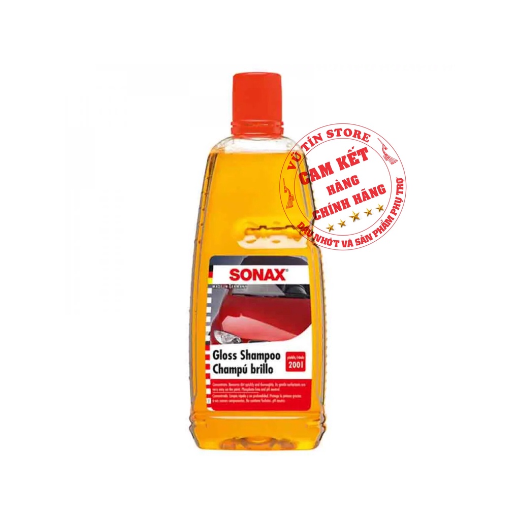 Nước rửa xe đậm đặc Sonax Gloss shampoo 1L
