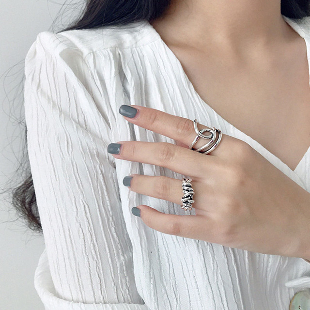 Nhẫn Kiểu Dáng Đơn Giản Thời Trang Dành Cho Nữ