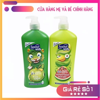 Tắm Gội Xả Suave Kids 3in1 cho bé