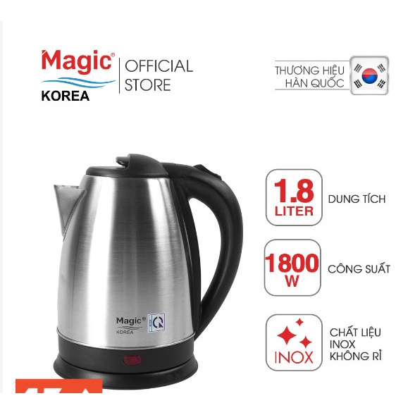 Ấm đun siêu tốc đa năng Magic A-08 1.8L