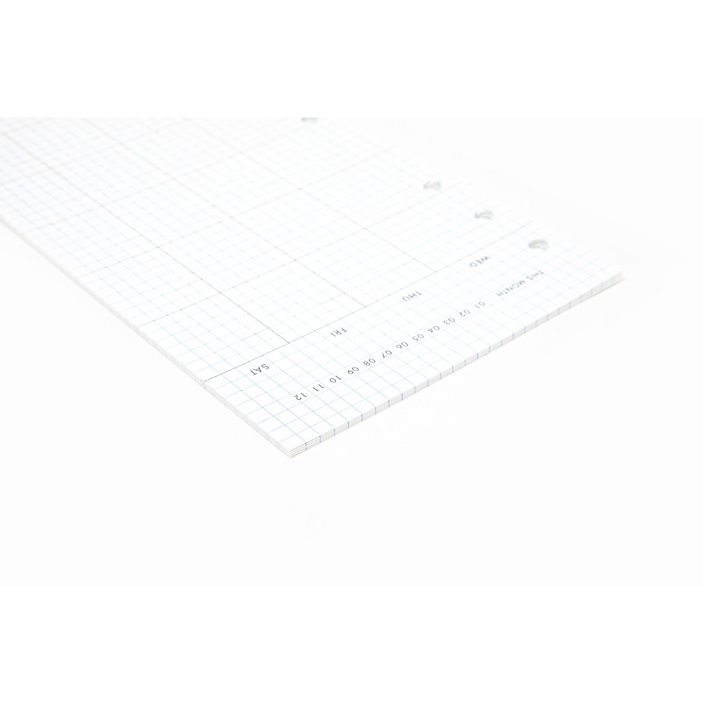 Sổ Lịch Trình ARTBOX Hàn Quốc Ghi Chép Hàng Tuần Thiết Kế Kẻ Ô Tiện Dụng