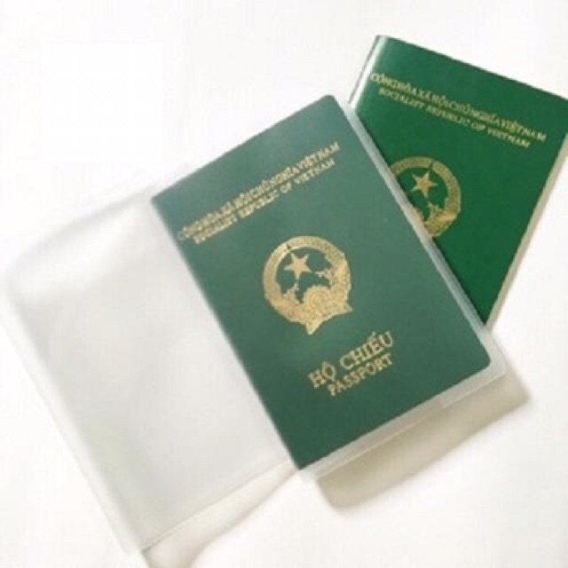 Bao Bọc Hộ Chiếu - Passport Dẻo Trong Suốt