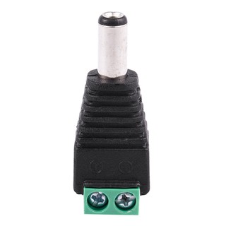2.1 x 5.5mm DC Power Male Plug Jack Adapter Connector for CCTV Camera