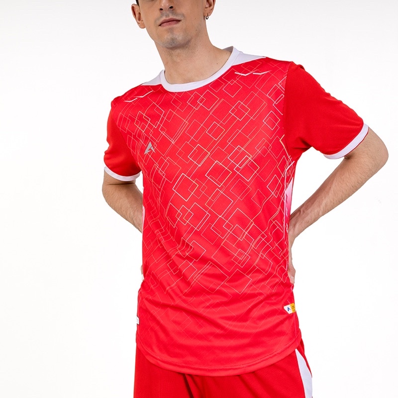 Áo bóng đá kiawin leonidas đỏ