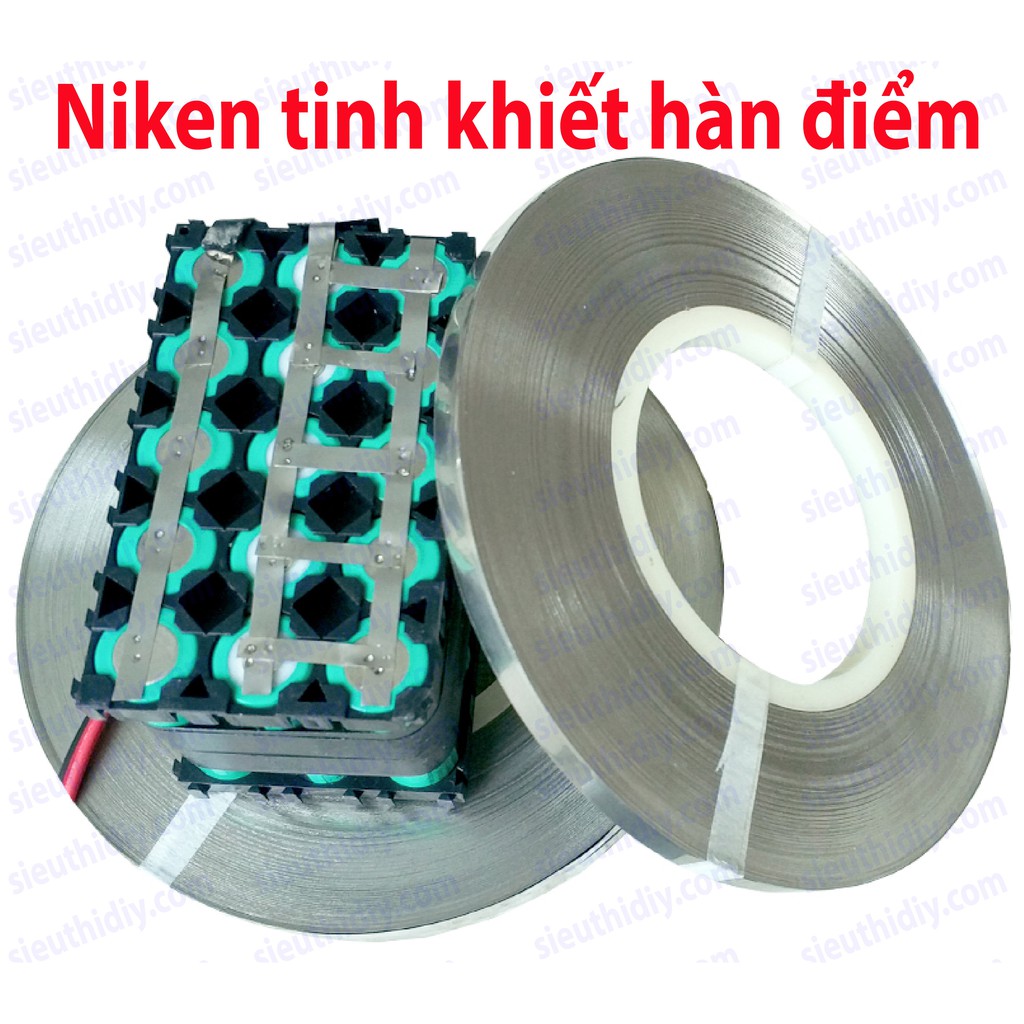 Niken tinh khiết dùng hàn điểm, hàn nối cell pin, đóng pin