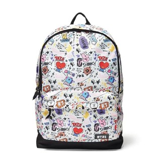 Ba lô BTS BT21 trắng
