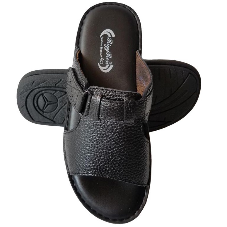 Dép Nam BIGBEN Da Bò Thật Cao Cấp DN239