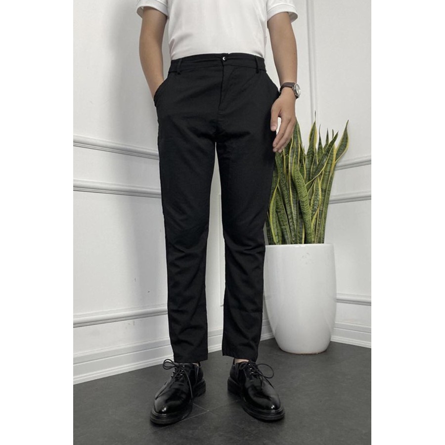 Quần Đũi Dài Nam Xuất Khẩu- Quần Tây Đũi Dài Nam Dáng Suông Co Giãn Thoáng Mát | BigBuy360 - bigbuy360.vn