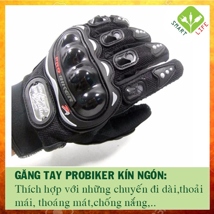 Găng Tay Đi Phượt Kín Ngón Probiker