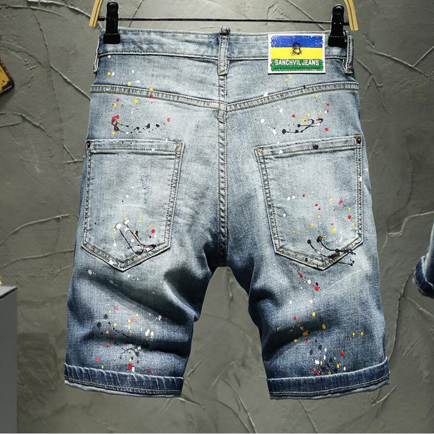 Men Denim shorts Short Jeans Quần Jean quần nam quần short nam quần jean ngắn quần jean nam MensShorts Denim Short Pant