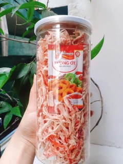 300g mực xé sợi hấp nước cốt dừa siêu ngon