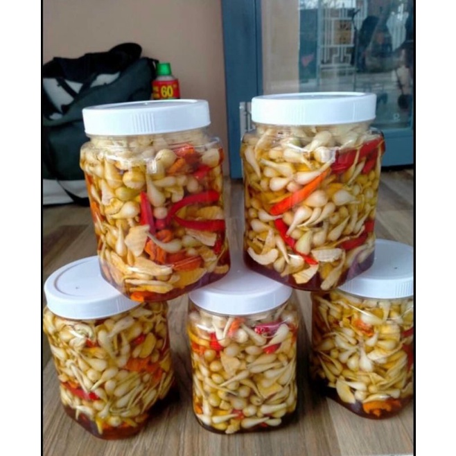 Măng muối Củ kiệu muối hành muối