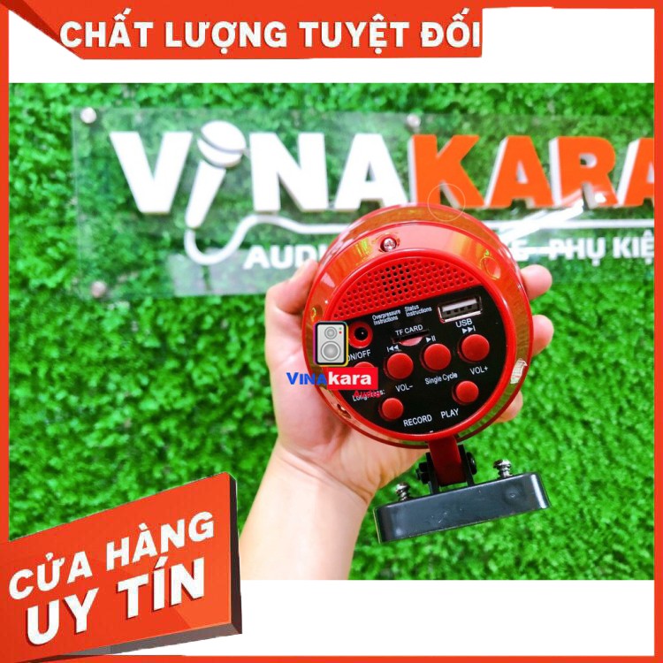 Loa Phóng Thanh Sunrise Sh19, âm thanh to rõ, usb, cổng thẻ nhớ,thu âm, chính hãng - Bán Chạy - Hàng chất lượng