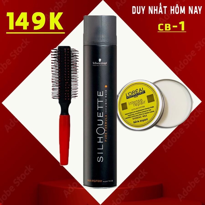 Gôm sáp vuốt tóc Chính Hãng - Cb1