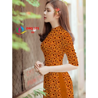 VẢI ÁO DÀI HOA NHÍ