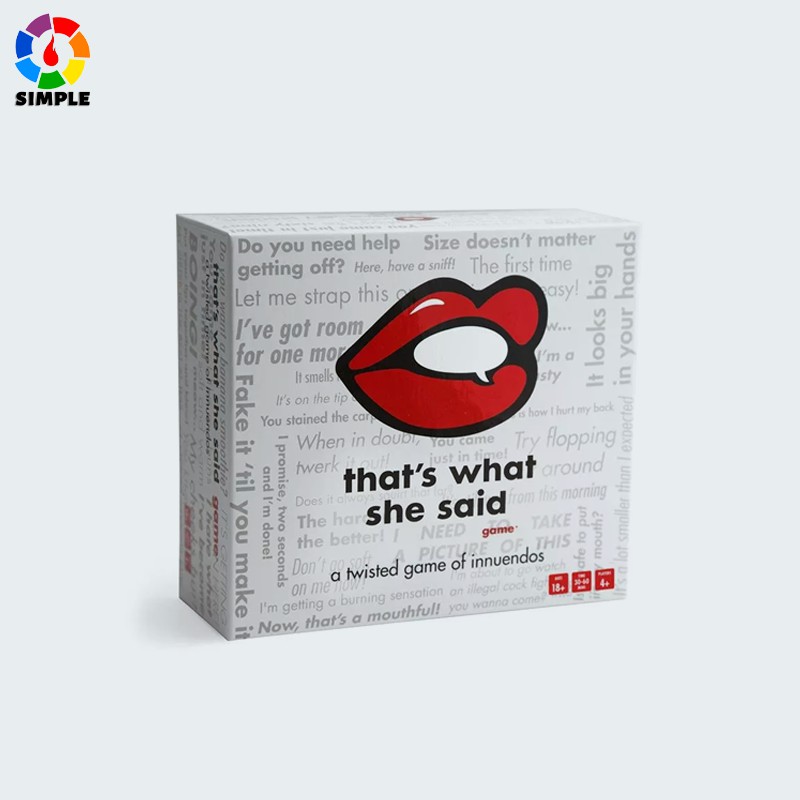 That's What She Said Bộ Bài Board Game What'S What She Saiduds