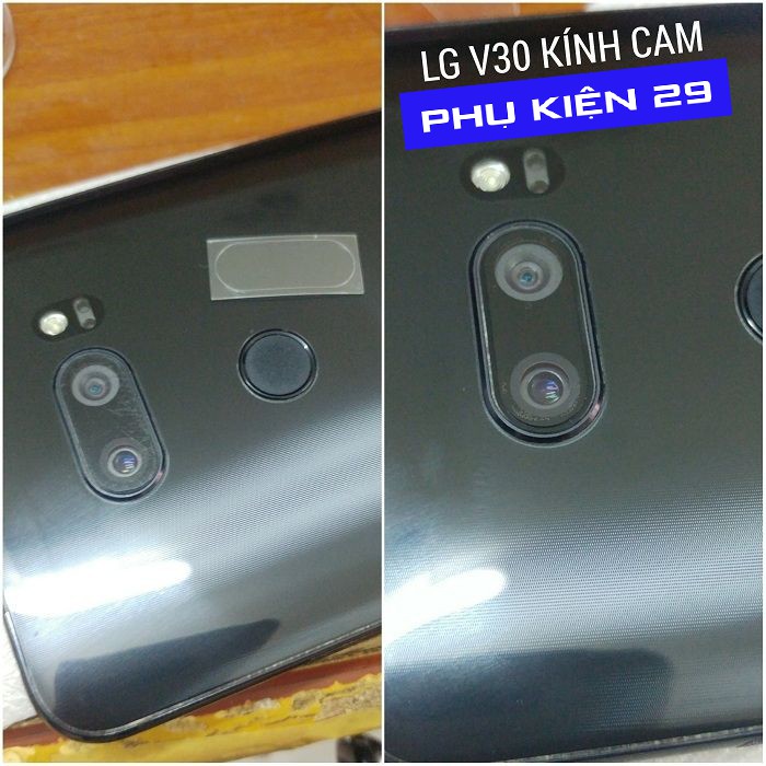 [LG V30/LG V35] Kính chống xước Camera