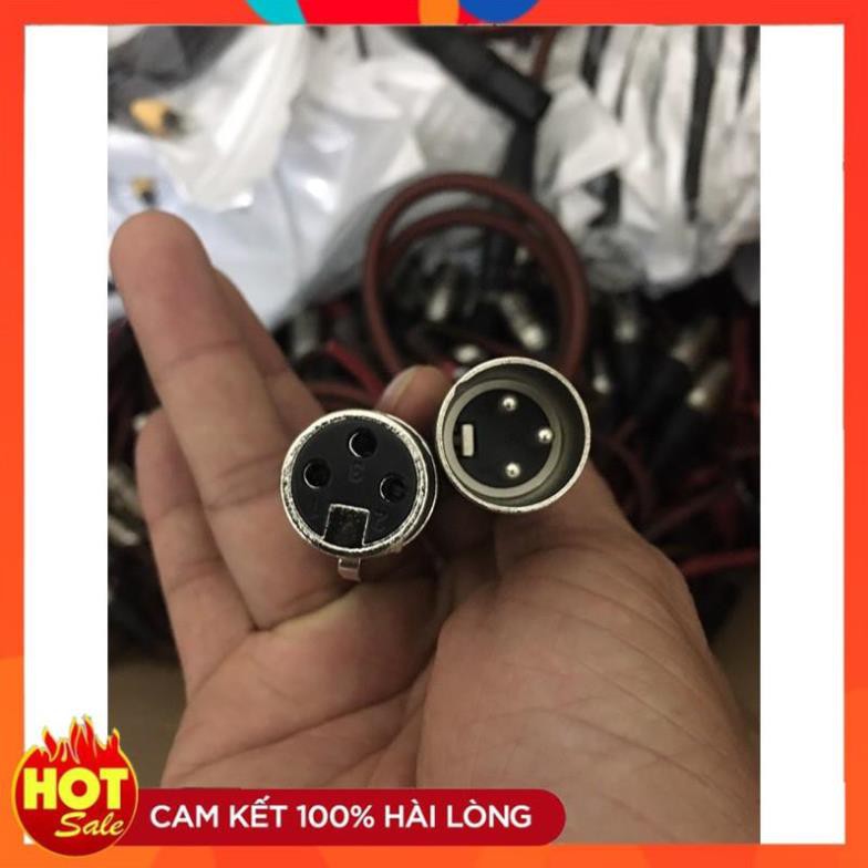 [Hàng Xịn] Dây canon hai đầu đực - cái cho bộ vang, nâng tiếng.