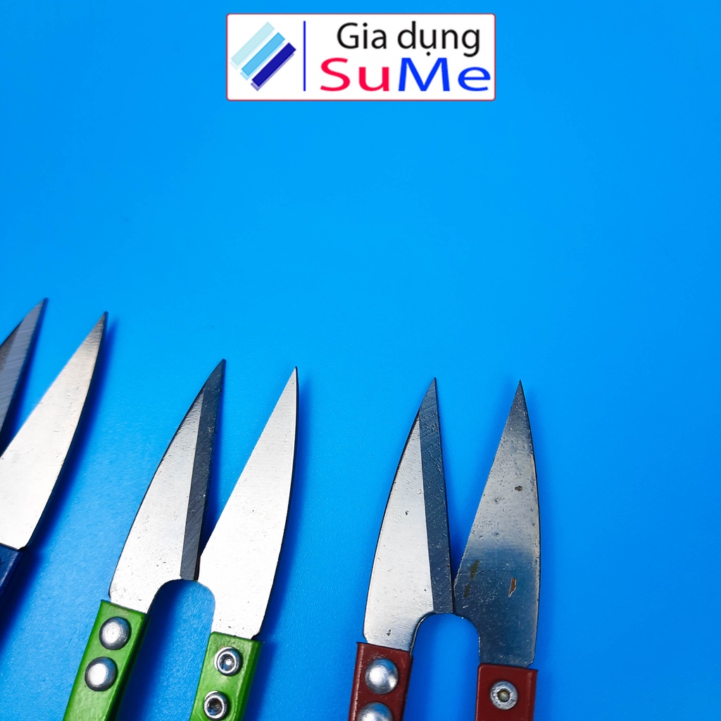 Kéo cắt chỉ thừa, kéo bấm chỉ may cắt vải nhiều màu chuyên nghiệp K6