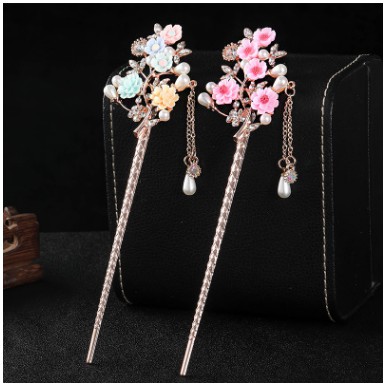 SẴN- Trâm cài tóc hoa mai trang nhã