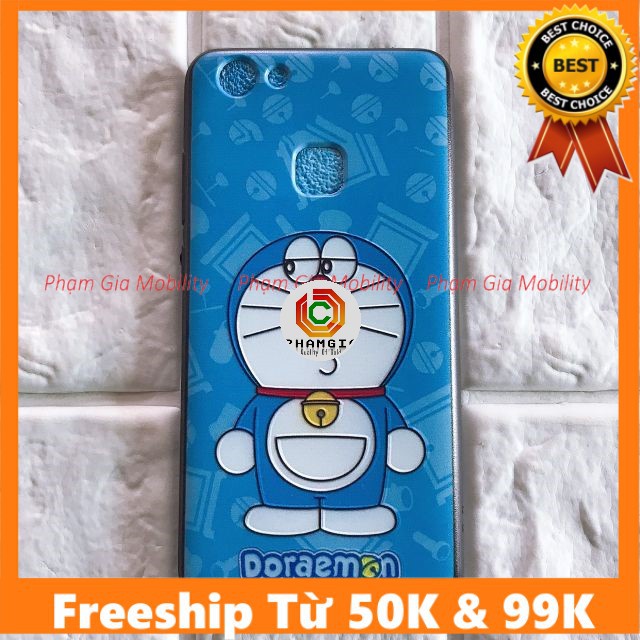 Ốp lưng vivo v7/ v7 plus dẻo, hình đẹp doraemon, hoạt hình (P4)