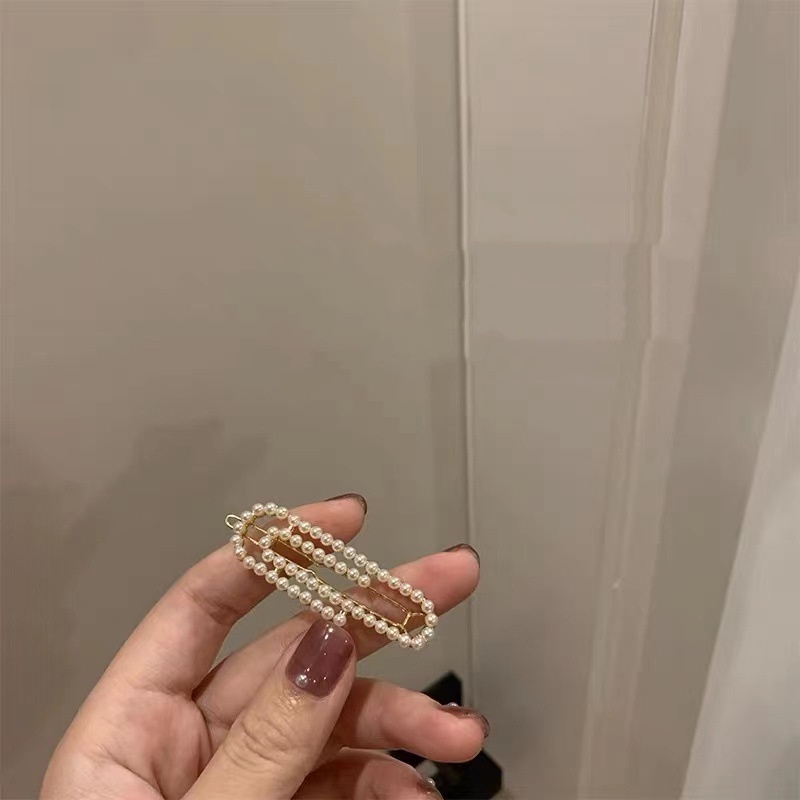 Kẹp Tóc Đính Ngọc Trai Xinh Xắn Thời Trang 19A1257