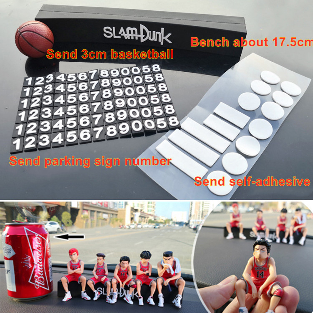 Set 5 Mô Hình Đồ Chơi Nhân Vật Hoạt Hình Nhật Bản Sakuragi Hanamchi