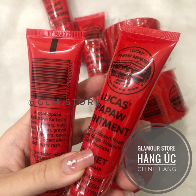 Kem đu đủ đa năng Lucas Pawpaw Ointment tuýp 50gr
