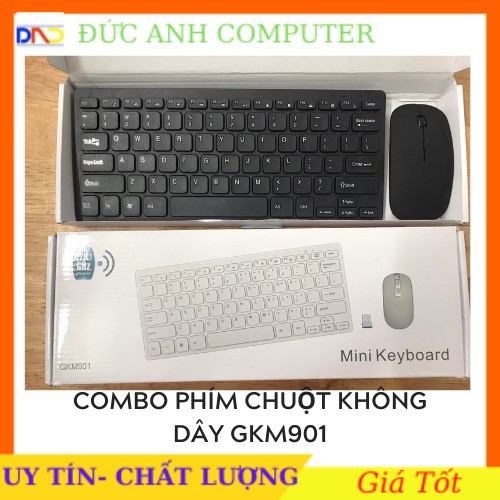 Combo Phím Chuột Không Dây mini GKM901