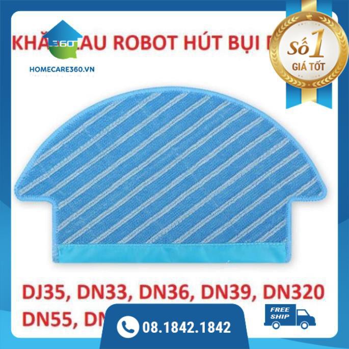 Khăn lau robot hút bụi Ecovacs Deebot DJ35, DN33, DN320, DN36, DN39, DN55, DN520