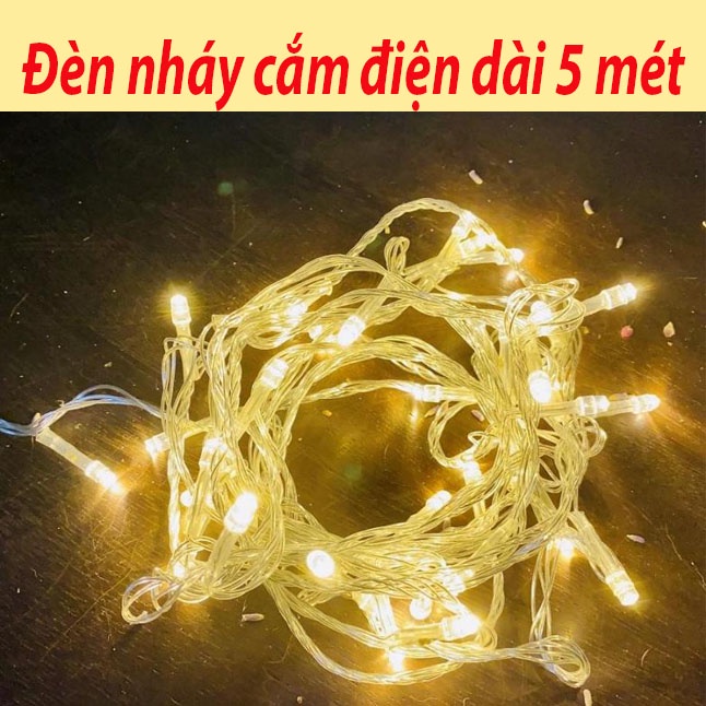 dây đèn led trang trí tết, phòng ngủ, phòng khách, nhà hàng, quán cafe, ngoài trời, cầy đào, cây quất cherry ball GD176