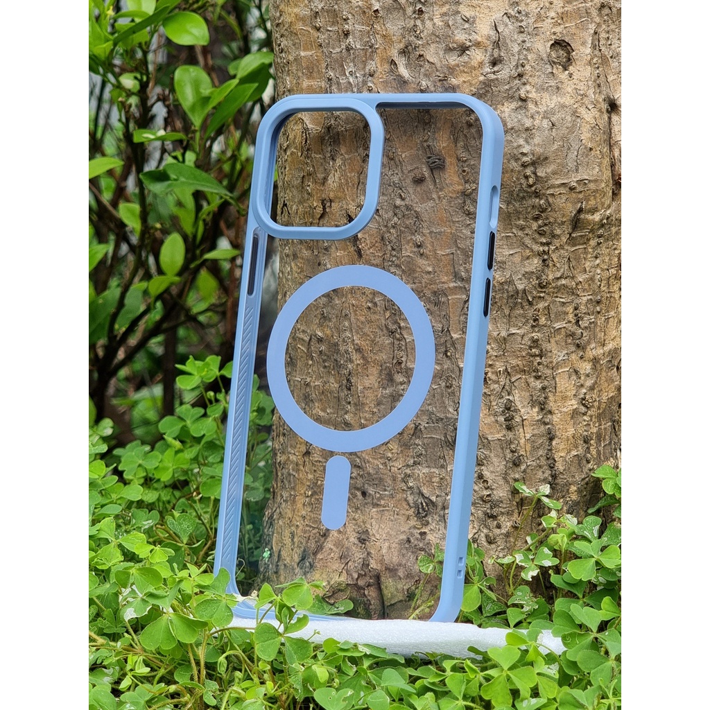 Ốp lưng MAGSAFE XM viền màu dành cho IP 13/ 13 Pro/ 13 Promax