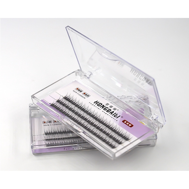 Bộ Lông Mi Giả 3D 8-12mm Trang Điểm Tự Nhiên