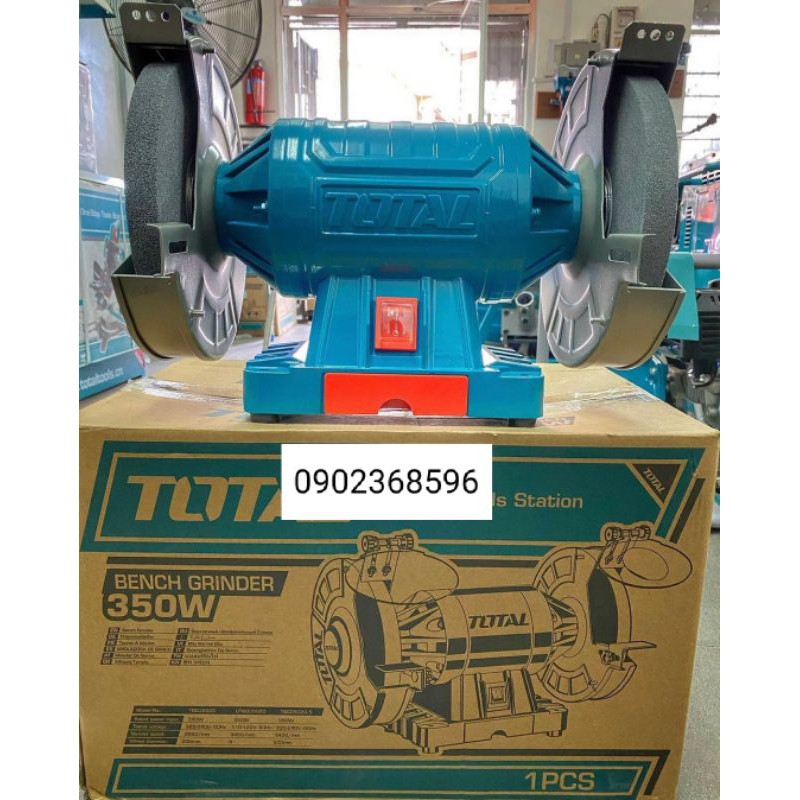 350W -Máy mài đá 2 đầu TOTAL TBG35020