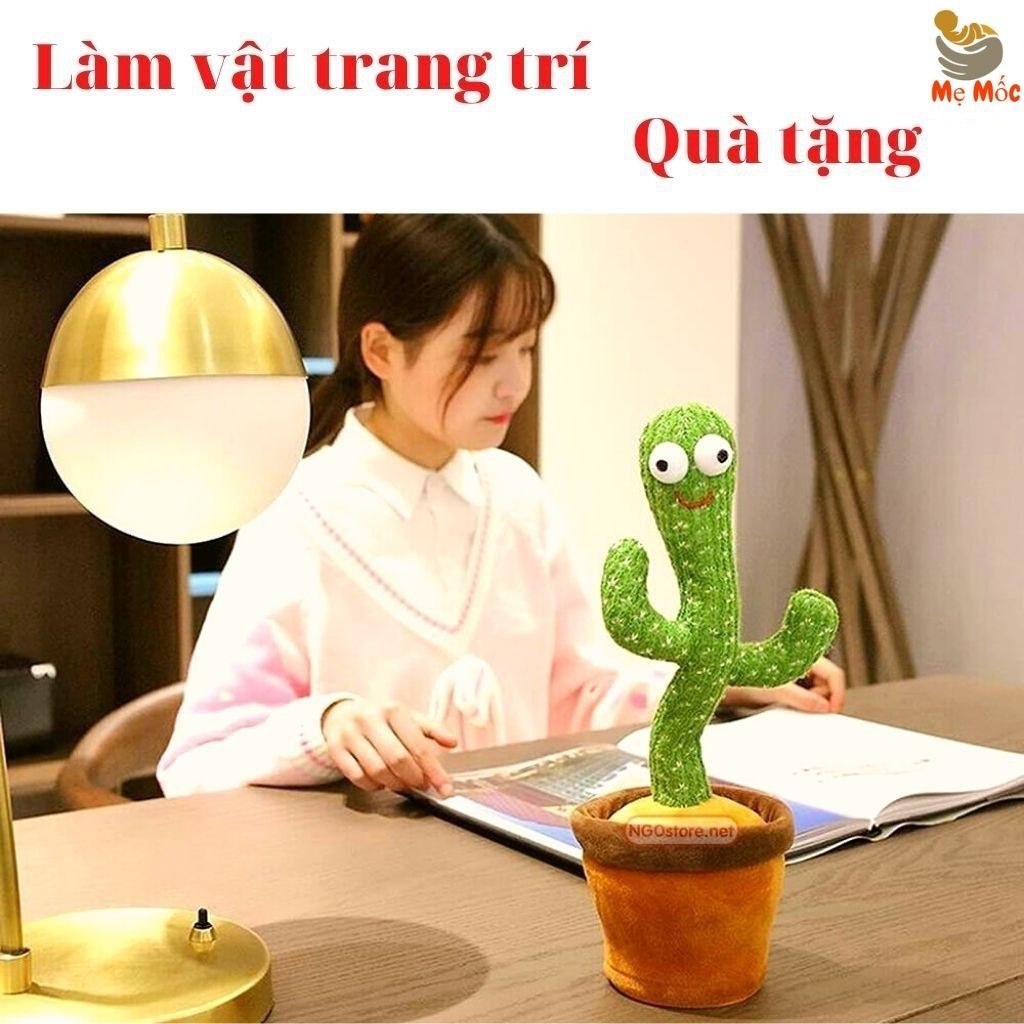 Xương Rồng Nhảy Múa, Cây Xương Rồng Biết Nói Nhại Tiếng Có 120 Bài Hát Hot Trend Cực Hay Mẹ Mốc Shop, Xrs, Qc