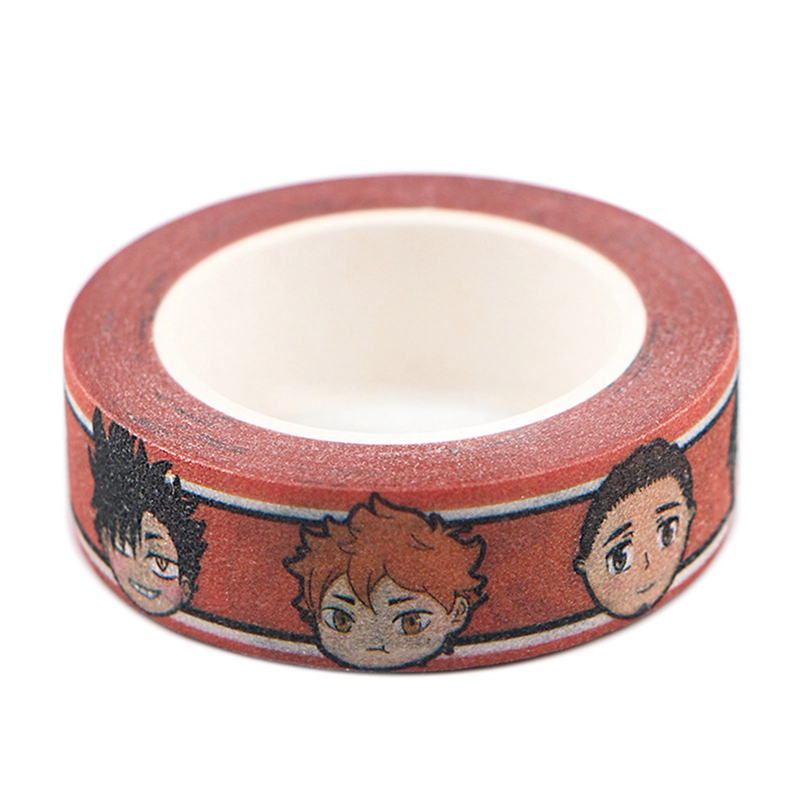 Cuộn Băng Keo Dán Hình Anime Haikyuu Dùng Để Trang Trí