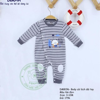 Body cài lệch dày Dokma DMB196