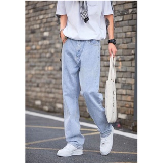 Quần jean Baggy ống xuông, rộng nam, TR01 hottrend hàn quốc 2021 - FREESHIP