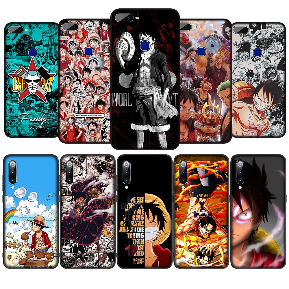 Ốp Điện Thoại Silicon Dẻo Họa Tiết Hoạt Hình One Piece Luffy Cho Redmi Note 6 6Pro 7 7Pro 8 8T 8Pro NR49