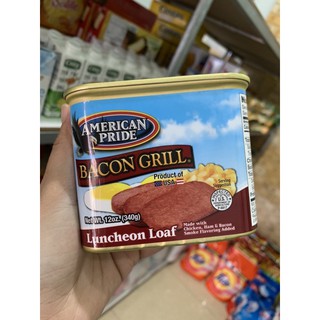 Thịt hộp xông khói Bacon Grill 340g